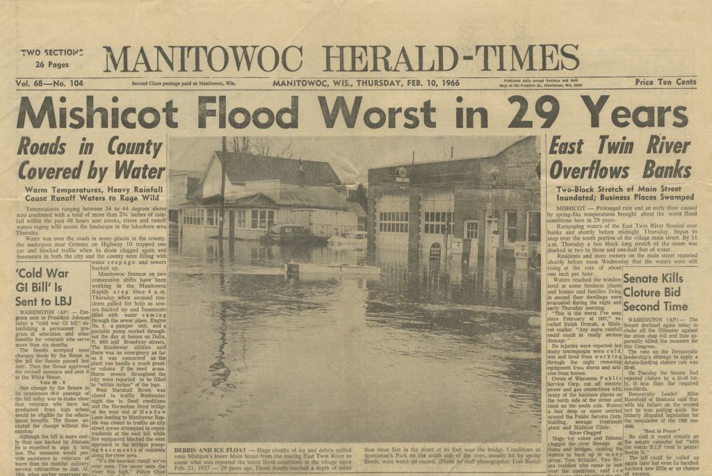 February 9, 1966 Flood Articles