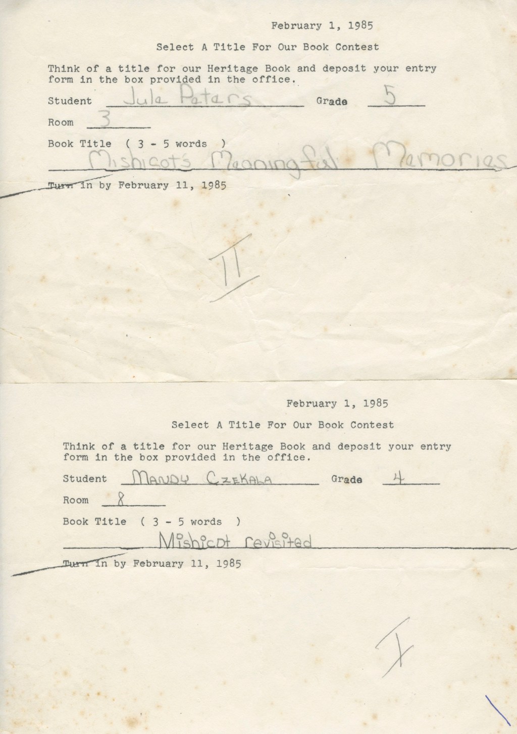 Mishicot’s Meaningful Memories Planning&nbsp;Documents