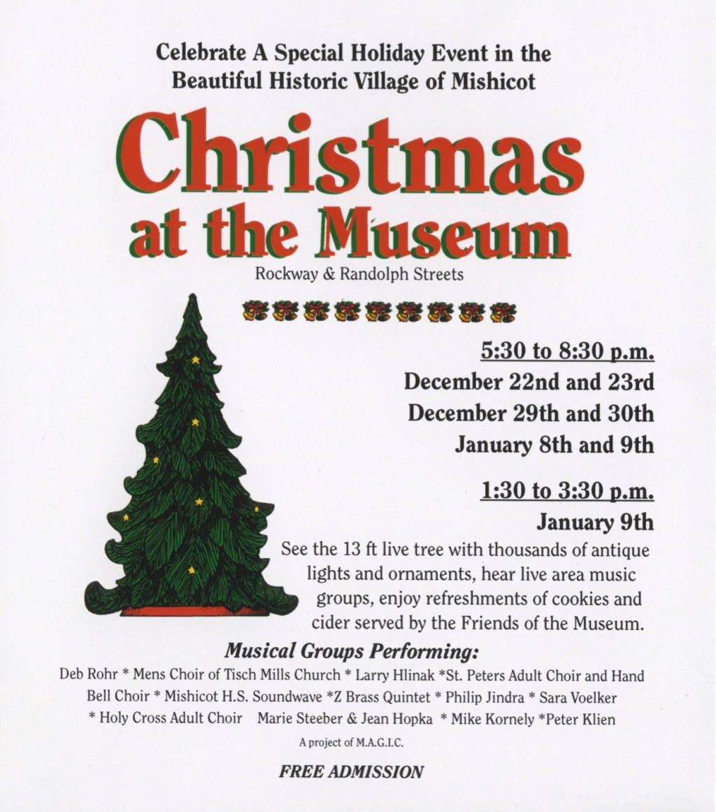 Christmas At The Museum 2009 Flyer