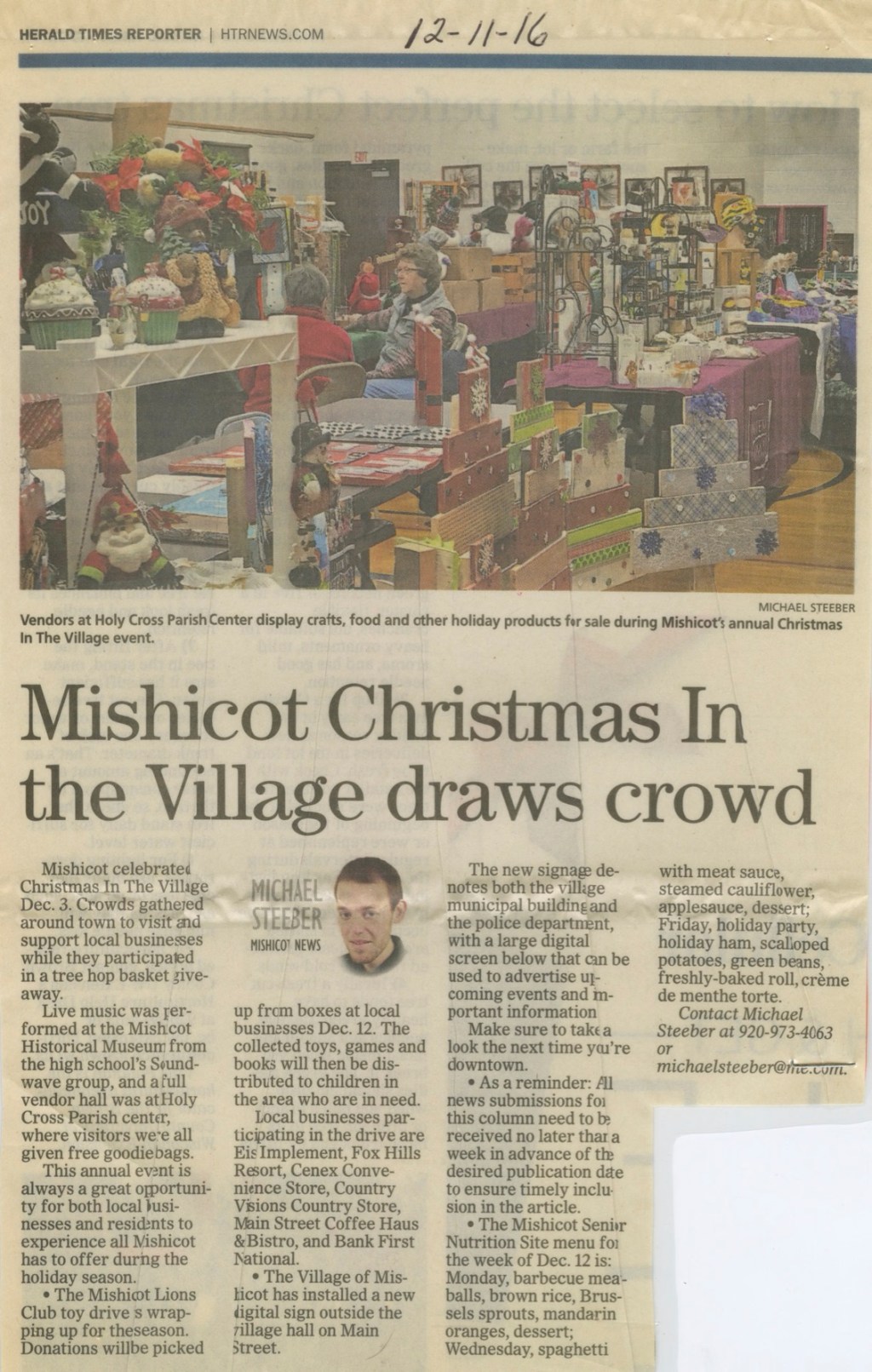 Christmas In The Village&nbsp;Articles