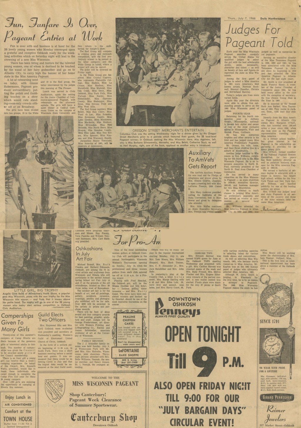 Miscellaneous Miss Mishicot&nbsp;Articles