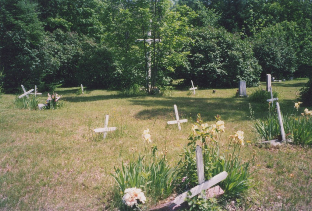 Hannahville Methodist Cemetery — Abraham Meshigaud&nbsp;Gravesite