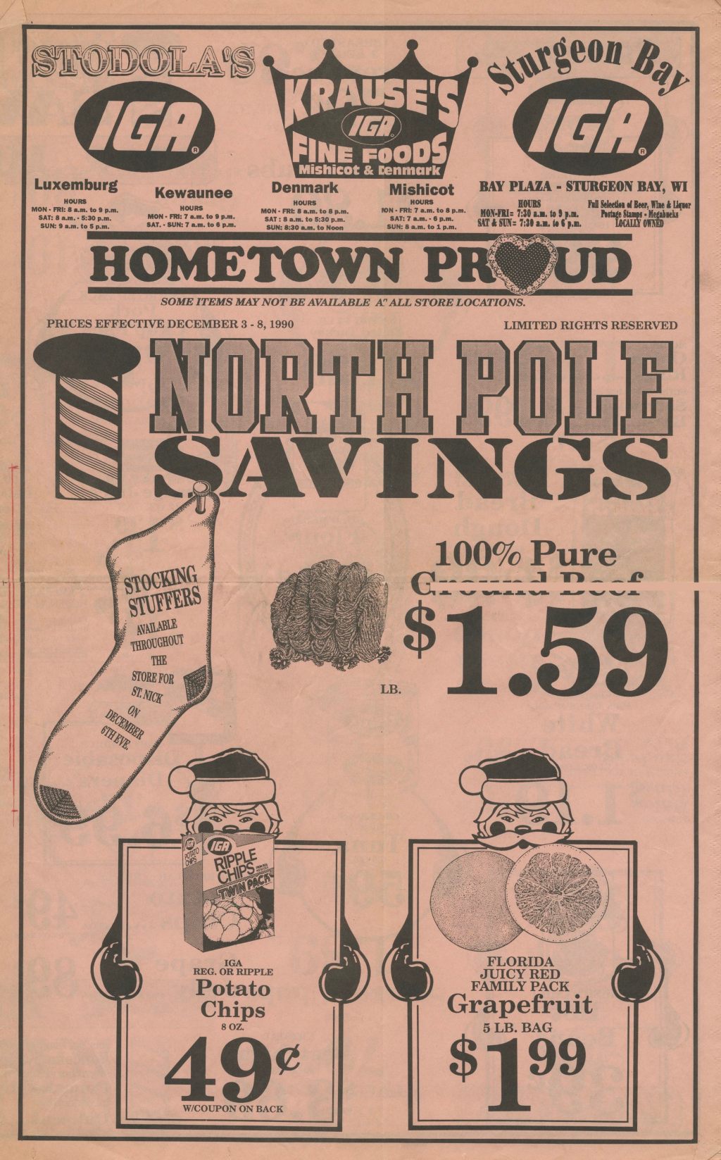 Krause’s Shopping Center North Pole Savings&nbsp;Advertisement
