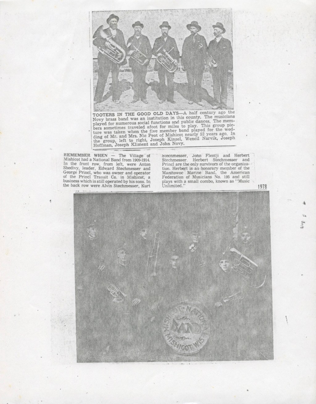 Mishicot National Band — Remember When&nbsp;Article