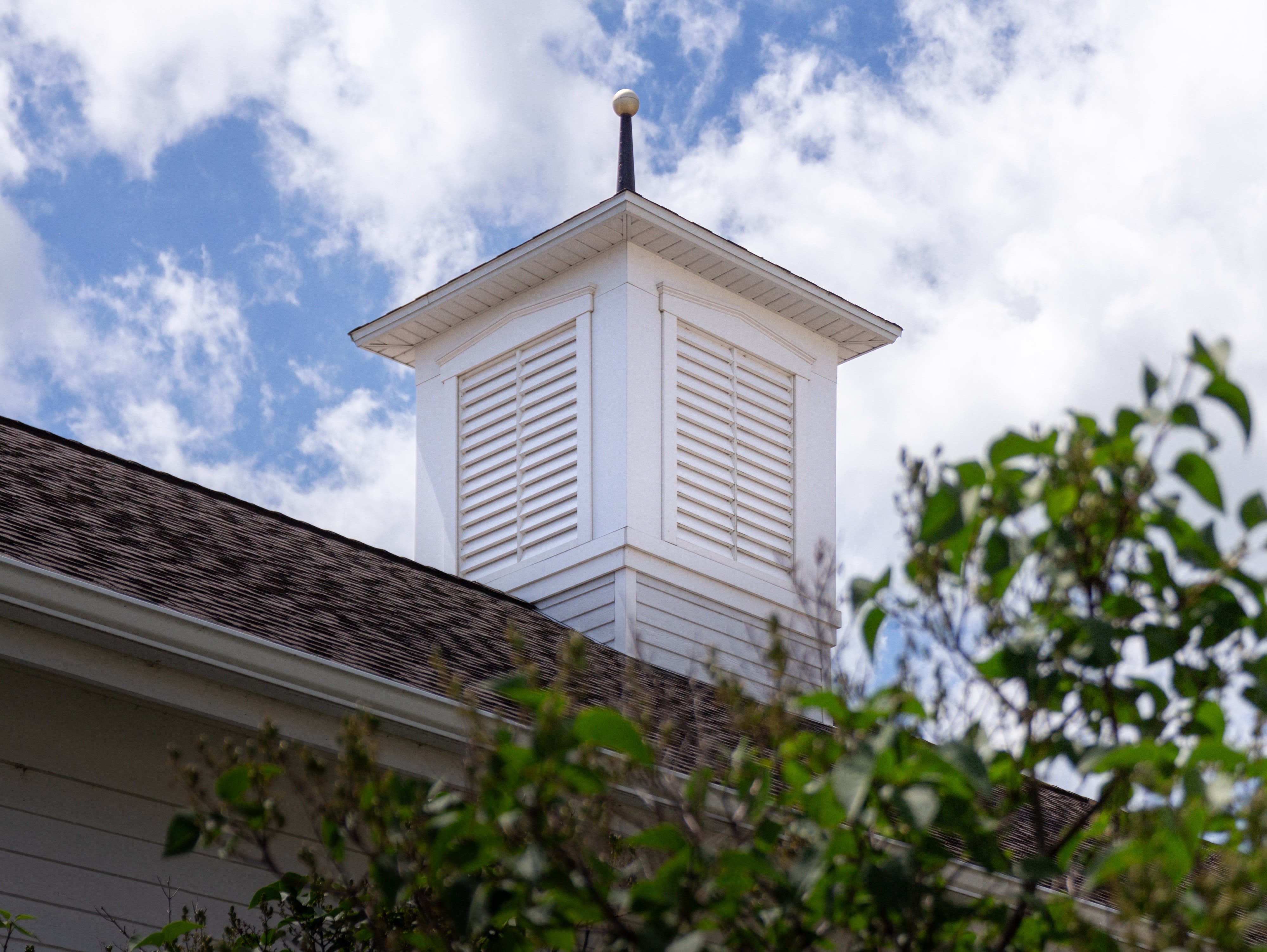 The cupola of the Mishicot Historical Museum.