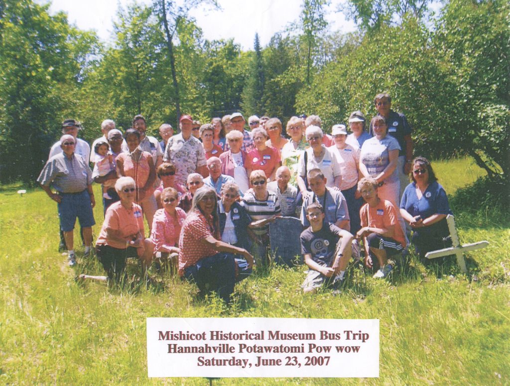 Hannahville Potawatomi Pow Wow Bus Trip Group Photo —&nbsp;2007
