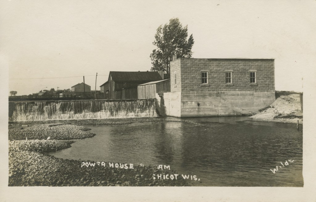 Power House And Dam — Mishicot Electric Light And&nbsp;Power