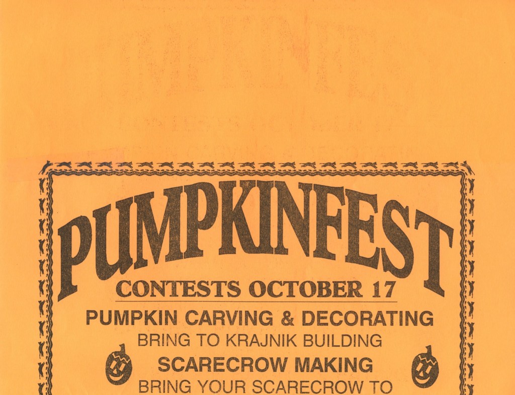 Pumpkinfest Contests Flyer