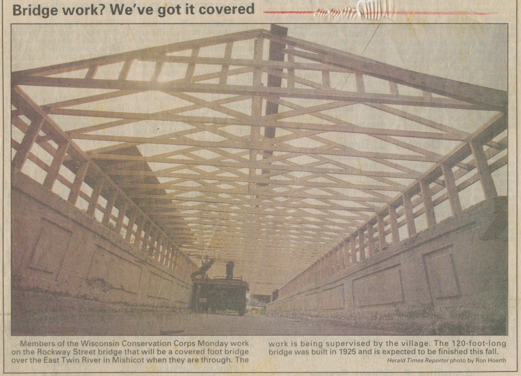 Rockway Bridge Cover Construction&nbsp;Article