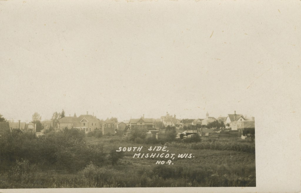 South Side Postcard — Mishicot, Wisconsin