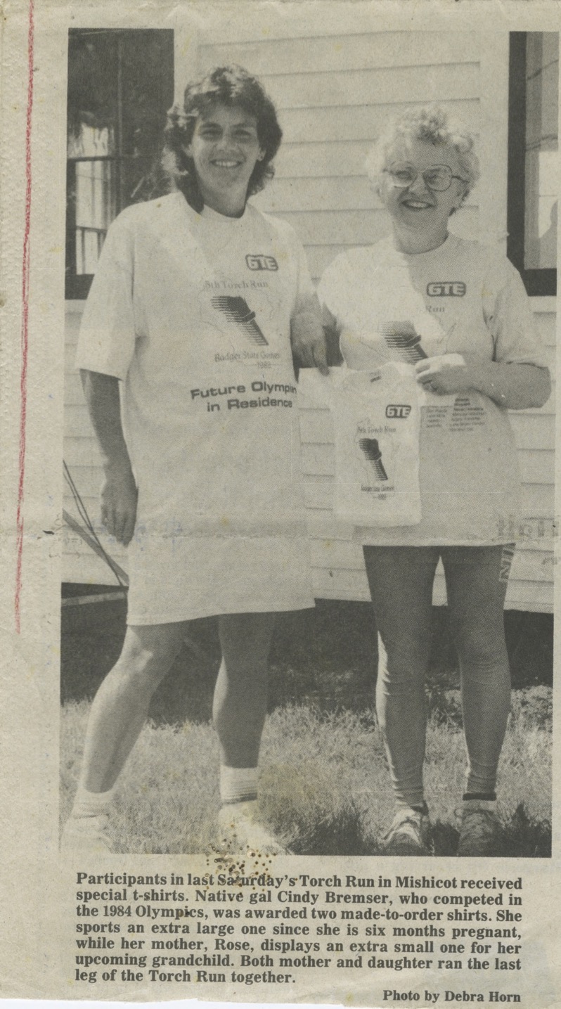 Badger State Games 5th Torch Run Article — Mishicot,&nbsp;Wisconsin