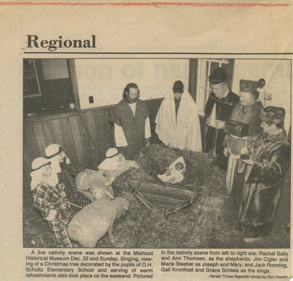 Christmas At The Museum Live Nativity Article — Mishicot,&nbsp;Wisconsin