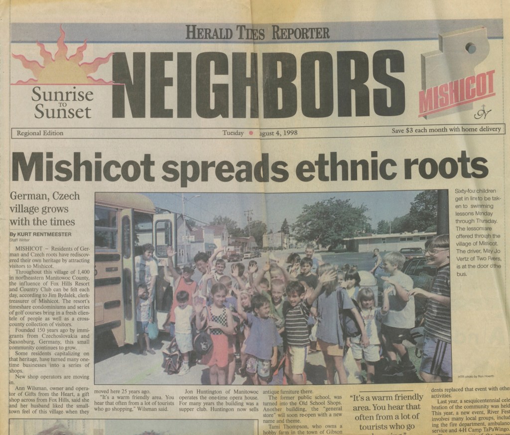 Mishicot Spreads Ethnic Roots&nbsp;Article