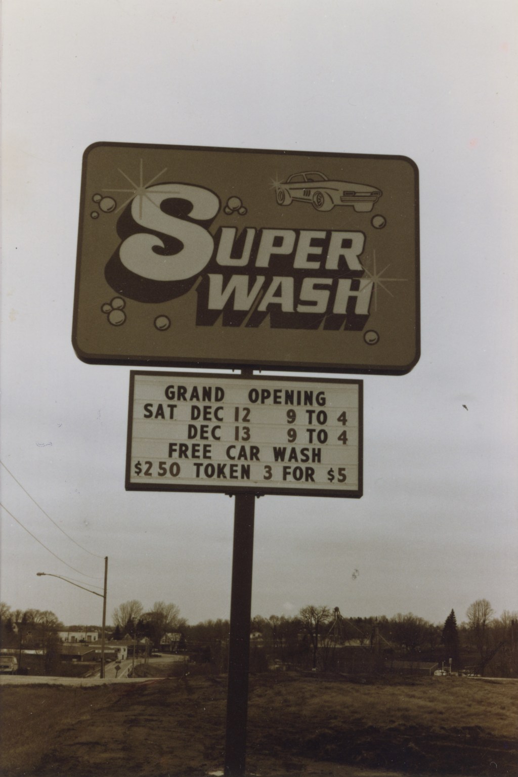 Mishicot Super Wash Grand Opening —&nbsp;1987