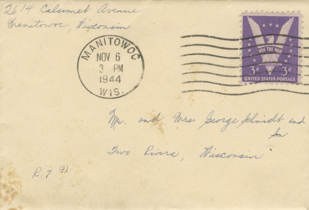 Wedding Invitation To George Sr., George Jr., & Lillian Chloupek Schmidt — Schmidt & Chloupek Family Collection