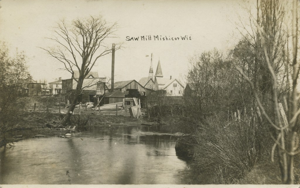 Rhode Mill Postcard— Mishicot,&nbsp;Wisconsin